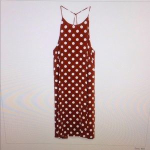 Zar medium polka dot mini dress